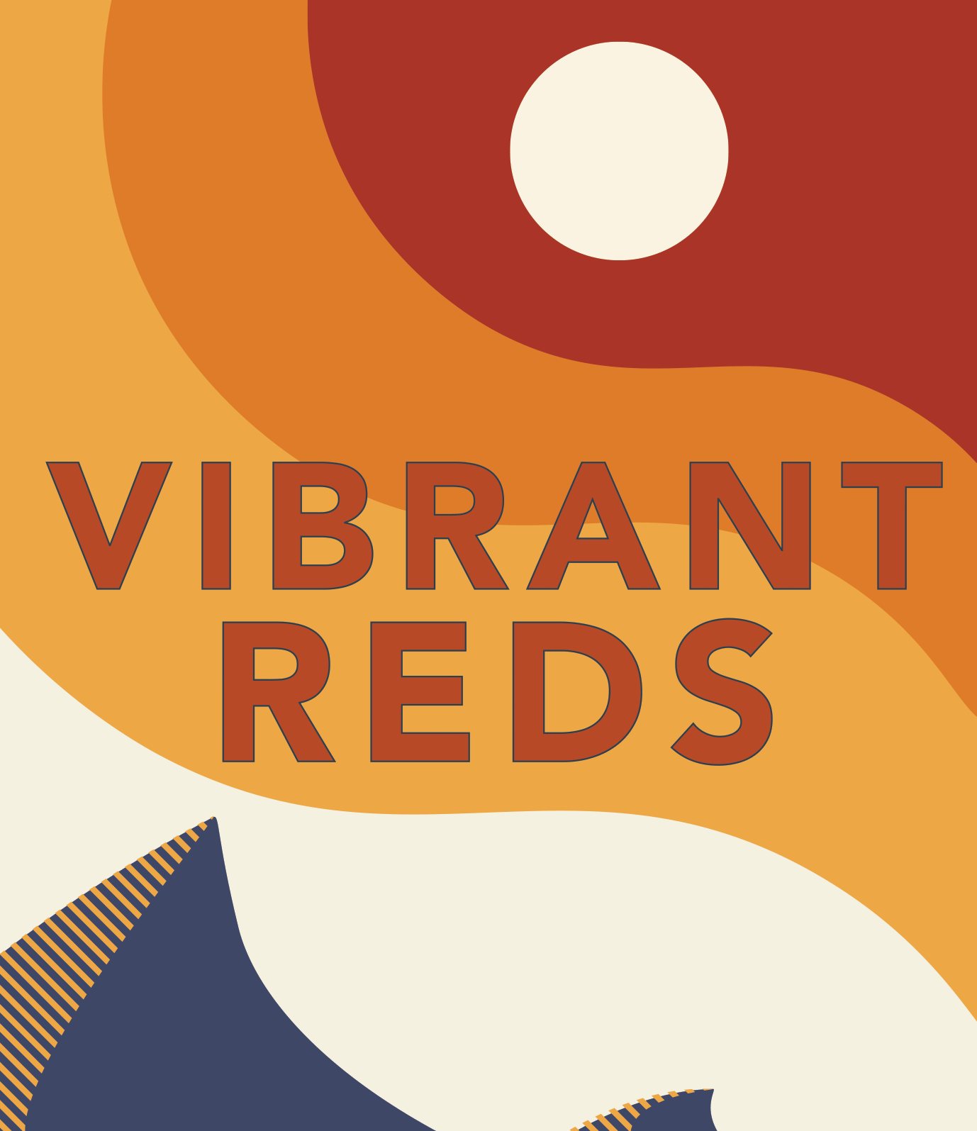 Wilibees Wine Blue Jeans Wine Club graphic of a lush landscape for their Wine Club that features Vibrant Reds